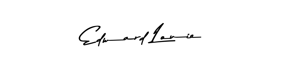 Use a signature maker to create a handwritten signature online. With this signature software, you can design (Asem Kandis PERSONAL USE) your own signature for name Edward Louie. Edward Louie signature style 9 images and pictures png