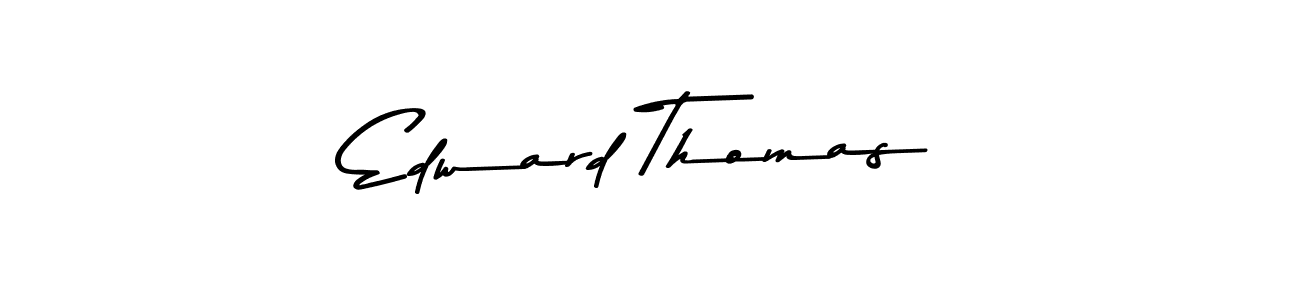 How to make Edward Thomas name signature. Use Asem Kandis PERSONAL USE style for creating short signs online. This is the latest handwritten sign. Edward Thomas signature style 9 images and pictures png