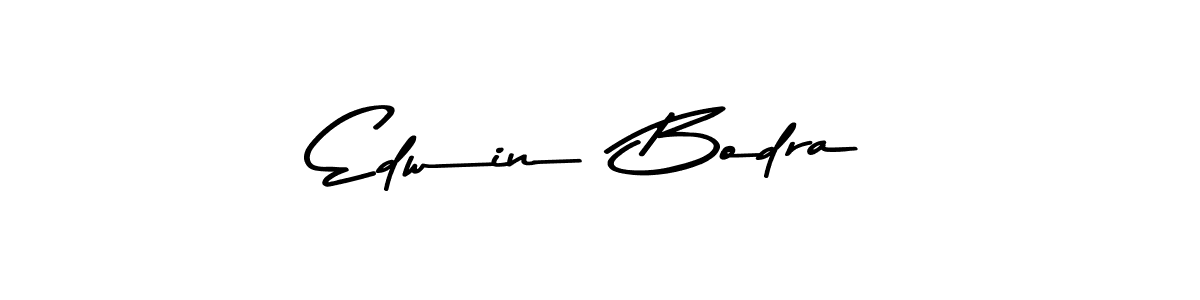 How to make Edwin  Bodra name signature. Use Asem Kandis PERSONAL USE style for creating short signs online. This is the latest handwritten sign. Edwin  Bodra signature style 9 images and pictures png