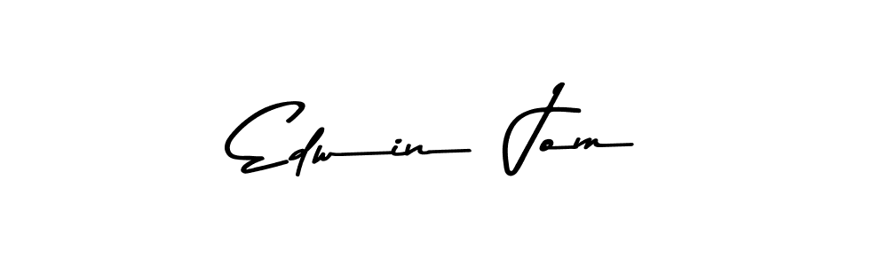 Asem Kandis PERSONAL USE is a professional signature style that is perfect for those who want to add a touch of class to their signature. It is also a great choice for those who want to make their signature more unique. Get Edwin  Jom name to fancy signature for free. Edwin  Jom signature style 9 images and pictures png