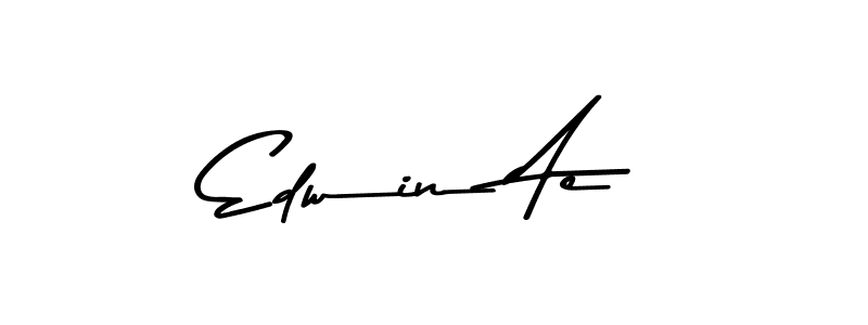 Design your own signature with our free online signature maker. With this signature software, you can create a handwritten (Asem Kandis PERSONAL USE) signature for name Edwin Ae. Edwin Ae signature style 9 images and pictures png