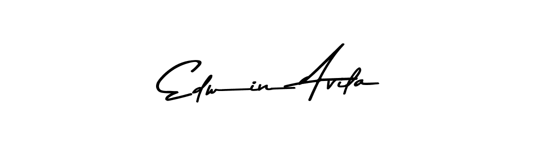 Design your own signature with our free online signature maker. With this signature software, you can create a handwritten (Asem Kandis PERSONAL USE) signature for name Edwin Avila. Edwin Avila signature style 9 images and pictures png