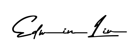 The best way (Asem Kandis PERSONAL USE) to make a short signature is to pick only two or three words in your name. For converting this name Edwin Liu. Edwin Liu signature style 9 images and pictures png