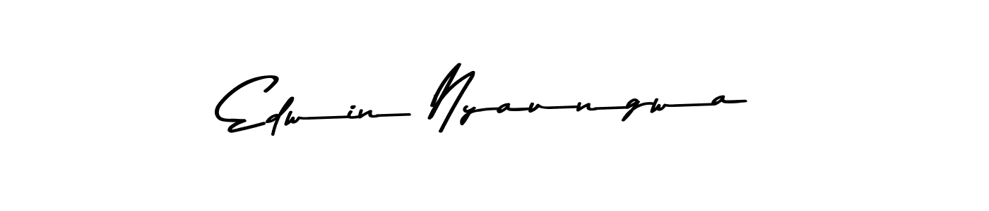 Make a beautiful signature design for name Edwin Nyaungwa. With this signature (Asem Kandis PERSONAL USE) style, you can create a handwritten signature for free. Edwin Nyaungwa signature style 9 images and pictures png