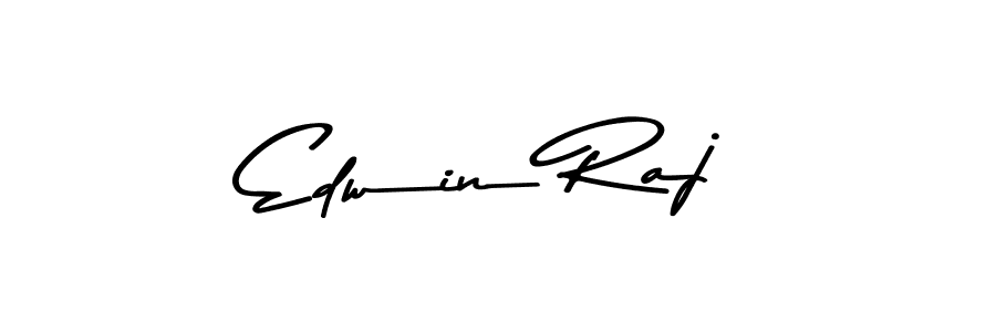 Edwin Raj stylish signature style. Best Handwritten Sign (Asem Kandis PERSONAL USE) for my name. Handwritten Signature Collection Ideas for my name Edwin Raj. Edwin Raj signature style 9 images and pictures png