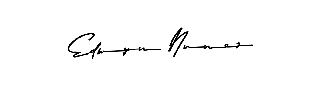 Also You can easily find your signature by using the search form. We will create Edwyn Nunez name handwritten signature images for you free of cost using Asem Kandis PERSONAL USE sign style. Edwyn Nunez signature style 9 images and pictures png