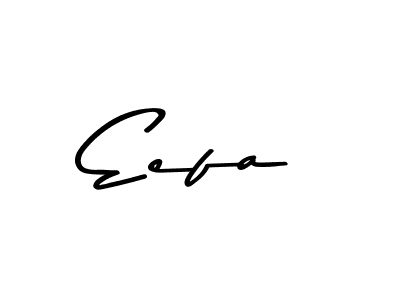 Similarly Asem Kandis PERSONAL USE is the best handwritten signature design. Signature creator online .You can use it as an online autograph creator for name Eefa. Eefa signature style 9 images and pictures png