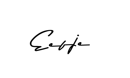 You should practise on your own different ways (Asem Kandis PERSONAL USE) to write your name (Eefje) in signature. don't let someone else do it for you. Eefje signature style 9 images and pictures png