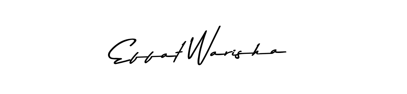 You can use this online signature creator to create a handwritten signature for the name Effat Warisha. This is the best online autograph maker. Effat Warisha signature style 9 images and pictures png