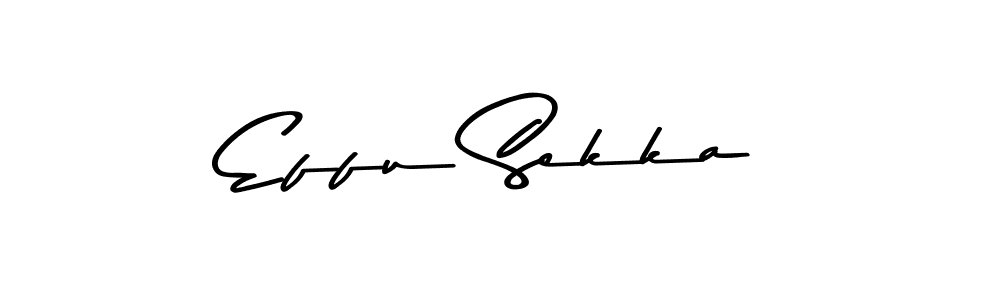 Effu Sekka stylish signature style. Best Handwritten Sign (Asem Kandis PERSONAL USE) for my name. Handwritten Signature Collection Ideas for my name Effu Sekka. Effu Sekka signature style 9 images and pictures png