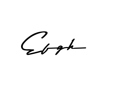 Also we have Efgh name is the best signature style. Create professional handwritten signature collection using Asem Kandis PERSONAL USE autograph style. Efgh signature style 9 images and pictures png