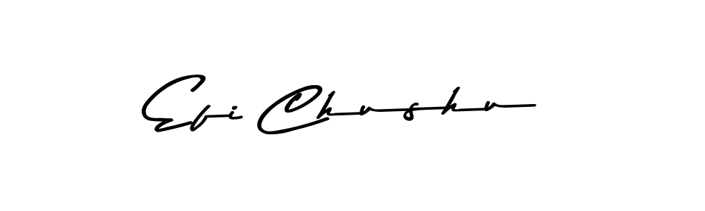 if you are searching for the best signature style for your name Efi Chushu. so please give up your signature search. here we have designed multiple signature styles  using Asem Kandis PERSONAL USE. Efi Chushu signature style 9 images and pictures png