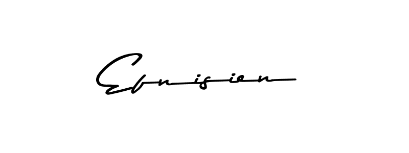 Design your own signature with our free online signature maker. With this signature software, you can create a handwritten (Asem Kandis PERSONAL USE) signature for name Efnisien. Efnisien signature style 9 images and pictures png