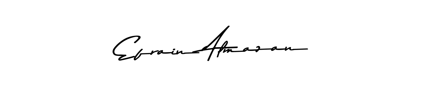 The best way (Asem Kandis PERSONAL USE) to make a short signature is to pick only two or three words in your name. The name Efrain Almazan include a total of six letters. For converting this name. Efrain Almazan signature style 9 images and pictures png