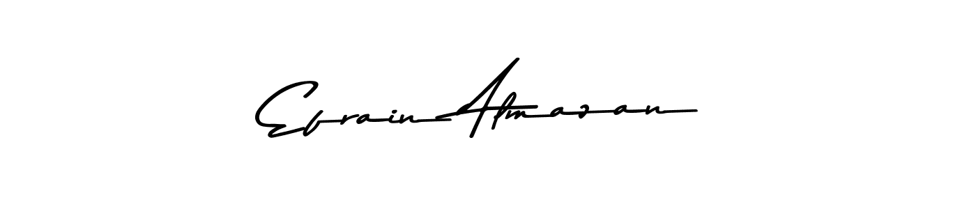 The best way (Asem Kandis PERSONAL USE) to make a short signature is to pick only two or three words in your name. The name Efrain Almazan include a total of six letters. For converting this name. Efrain Almazan signature style 9 images and pictures png