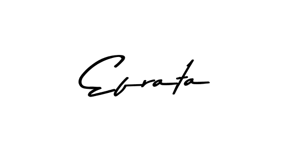 Design your own signature with our free online signature maker. With this signature software, you can create a handwritten (Asem Kandis PERSONAL USE) signature for name Efrata. Efrata signature style 9 images and pictures png