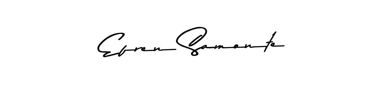 How to make Efren Samonte signature? Asem Kandis PERSONAL USE is a professional autograph style. Create handwritten signature for Efren Samonte name. Efren Samonte signature style 9 images and pictures png