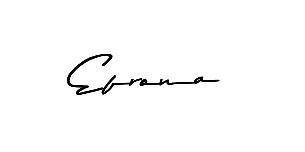 Use a signature maker to create a handwritten signature online. With this signature software, you can design (Asem Kandis PERSONAL USE) your own signature for name Efrona. Efrona signature style 9 images and pictures png