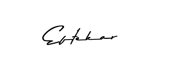 Create a beautiful signature design for name Eftekar. With this signature (Asem Kandis PERSONAL USE) fonts, you can make a handwritten signature for free. Eftekar signature style 9 images and pictures png