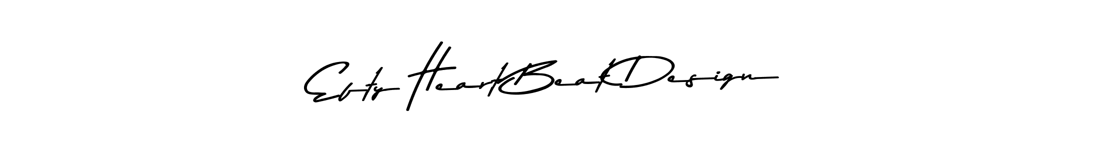 Best and Professional Signature Style for Efty Heart Beat Design. Asem Kandis PERSONAL USE Best Signature Style Collection. Efty Heart Beat Design signature style 9 images and pictures png
