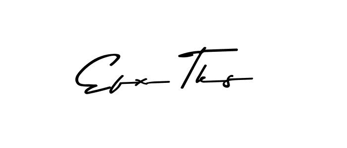 You should practise on your own different ways (Asem Kandis PERSONAL USE) to write your name (Efx Tks) in signature. don't let someone else do it for you. Efx Tks signature style 9 images and pictures png