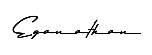 Create a beautiful signature design for name Eganathan. With this signature (Asem Kandis PERSONAL USE) fonts, you can make a handwritten signature for free. Eganathan signature style 9 images and pictures png