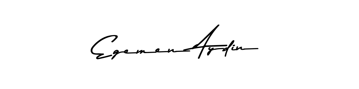 The best way (Asem Kandis PERSONAL USE) to make a short signature is to pick only two or three words in your name. The name Egemen Aydin include a total of six letters. For converting this name. Egemen Aydin signature style 9 images and pictures png