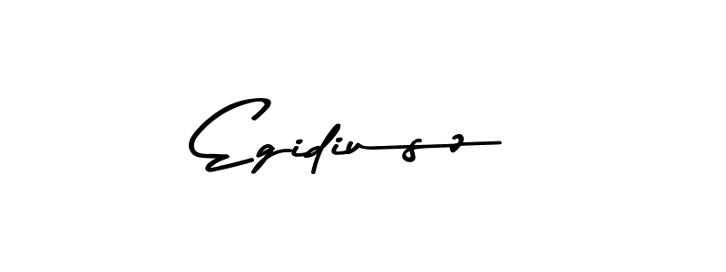 Also we have Egidiusz name is the best signature style. Create professional handwritten signature collection using Asem Kandis PERSONAL USE autograph style. Egidiusz signature style 9 images and pictures png