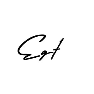 Also we have Egt name is the best signature style. Create professional handwritten signature collection using Asem Kandis PERSONAL USE autograph style. Egt signature style 9 images and pictures png