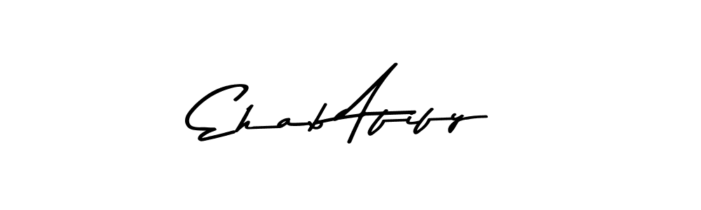 You should practise on your own different ways (Asem Kandis PERSONAL USE) to write your name (Ehab Afify) in signature. don't let someone else do it for you. Ehab Afify signature style 9 images and pictures png