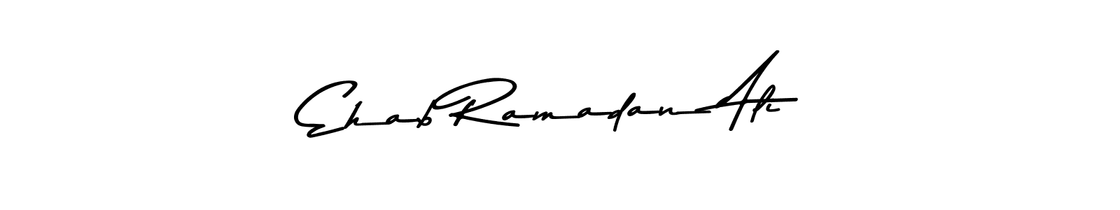 You can use this online signature creator to create a handwritten signature for the name Ehab Ramadan Ali. This is the best online autograph maker. Ehab Ramadan Ali signature style 9 images and pictures png