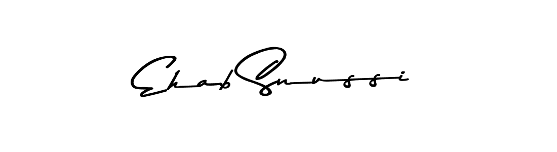 Asem Kandis PERSONAL USE is a professional signature style that is perfect for those who want to add a touch of class to their signature. It is also a great choice for those who want to make their signature more unique. Get Ehab Snussi name to fancy signature for free. Ehab Snussi signature style 9 images and pictures png