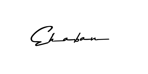 Create a beautiful signature design for name Ehaban. With this signature (Asem Kandis PERSONAL USE) fonts, you can make a handwritten signature for free. Ehaban signature style 9 images and pictures png