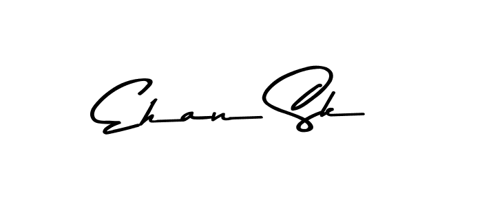 How to make Ehan Sk signature? Asem Kandis PERSONAL USE is a professional autograph style. Create handwritten signature for Ehan Sk name. Ehan Sk signature style 9 images and pictures png