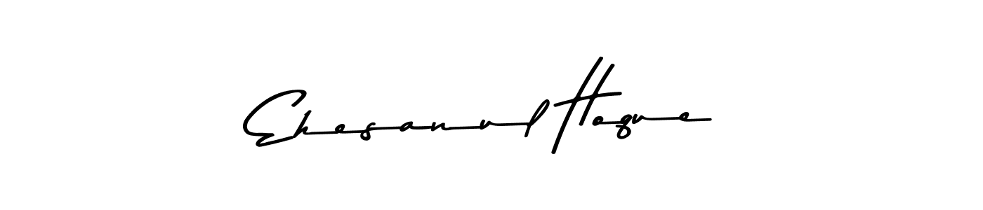 Design your own signature with our free online signature maker. With this signature software, you can create a handwritten (Asem Kandis PERSONAL USE) signature for name Ehesanul Hoque. Ehesanul Hoque signature style 9 images and pictures png