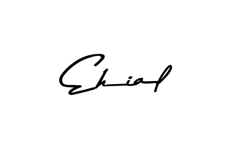 How to Draw Ehial signature style? Asem Kandis PERSONAL USE is a latest design signature styles for name Ehial. Ehial signature style 9 images and pictures png