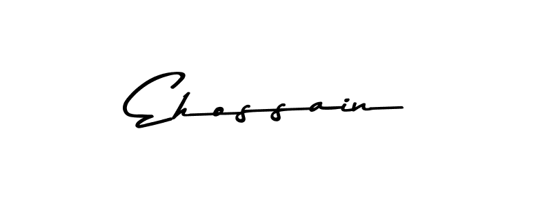 Make a beautiful signature design for name Ehossain. Use this online signature maker to create a handwritten signature for free. Ehossain signature style 9 images and pictures png