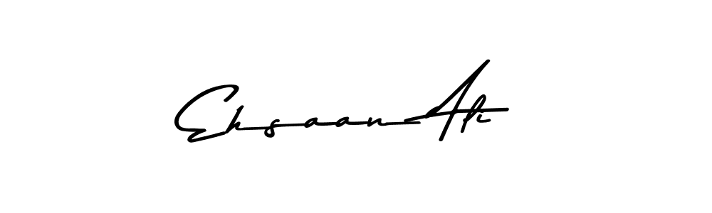 Make a beautiful signature design for name Ehsaan Ali. With this signature (Asem Kandis PERSONAL USE) style, you can create a handwritten signature for free. Ehsaan Ali signature style 9 images and pictures png