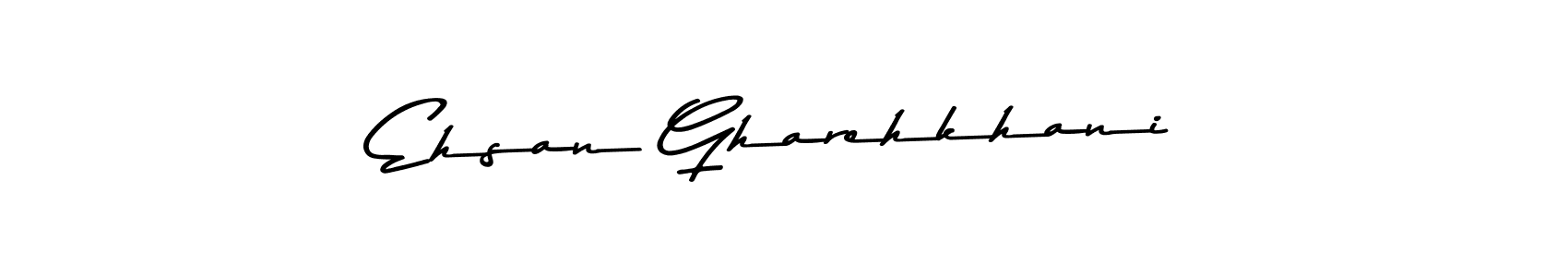 Design your own signature with our free online signature maker. With this signature software, you can create a handwritten (Asem Kandis PERSONAL USE) signature for name Ehsan Gharehkhani. Ehsan Gharehkhani signature style 9 images and pictures png