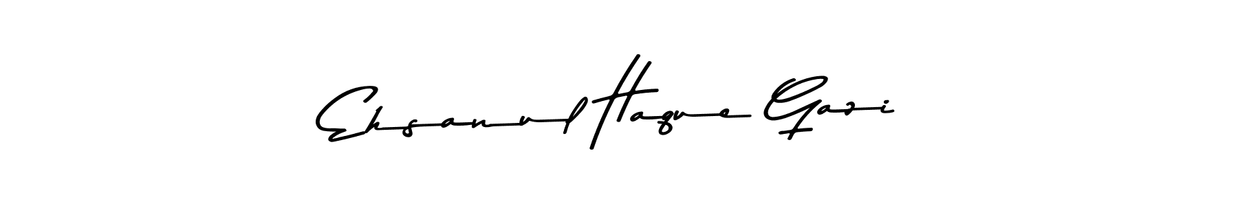 Make a beautiful signature design for name Ehsanul Haque Gazi. With this signature (Asem Kandis PERSONAL USE) style, you can create a handwritten signature for free. Ehsanul Haque Gazi signature style 9 images and pictures png