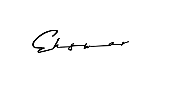 Make a beautiful signature design for name Ehswar. Use this online signature maker to create a handwritten signature for free. Ehswar signature style 9 images and pictures png