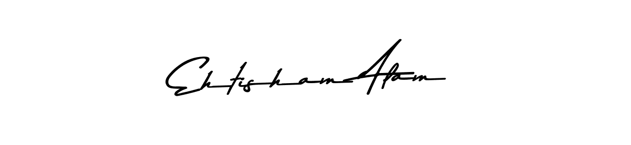 The best way (Asem Kandis PERSONAL USE) to make a short signature is to pick only two or three words in your name. The name Ehtisham Alam include a total of six letters. For converting this name. Ehtisham Alam signature style 9 images and pictures png