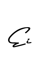 How to make Ei name signature. Use Asem Kandis PERSONAL USE style for creating short signs online. This is the latest handwritten sign. Ei signature style 9 images and pictures png