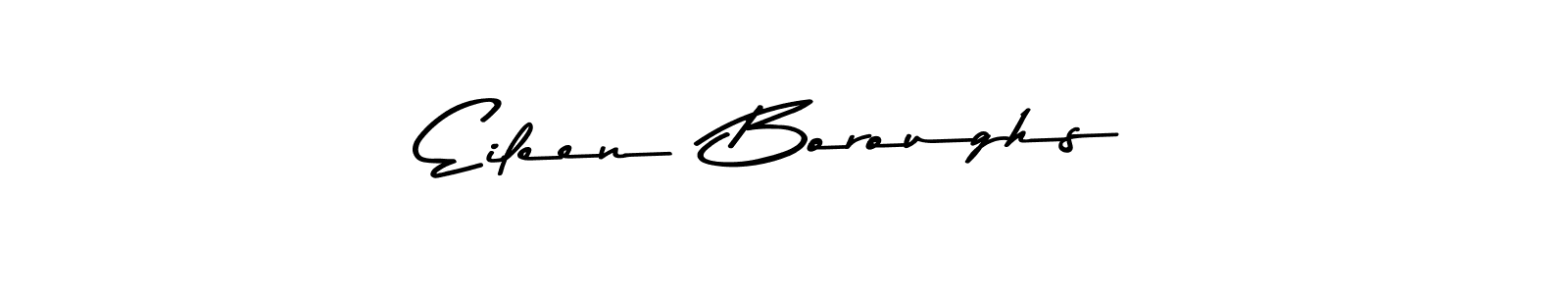 Similarly Asem Kandis PERSONAL USE is the best handwritten signature design. Signature creator online .You can use it as an online autograph creator for name Eileen  Boroughs. Eileen  Boroughs signature style 9 images and pictures png