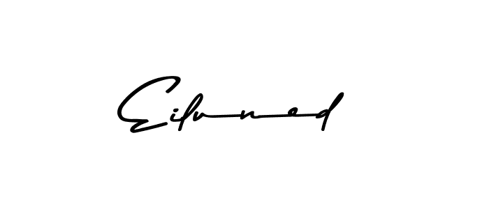 Create a beautiful signature design for name Eiluned. With this signature (Asem Kandis PERSONAL USE) fonts, you can make a handwritten signature for free. Eiluned signature style 9 images and pictures png