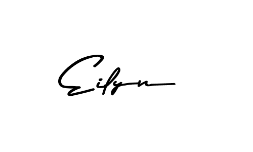 This is the best signature style for the Eilyn name. Also you like these signature font (Asem Kandis PERSONAL USE). Mix name signature. Eilyn signature style 9 images and pictures png