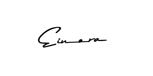 Einora stylish signature style. Best Handwritten Sign (Asem Kandis PERSONAL USE) for my name. Handwritten Signature Collection Ideas for my name Einora. Einora signature style 9 images and pictures png