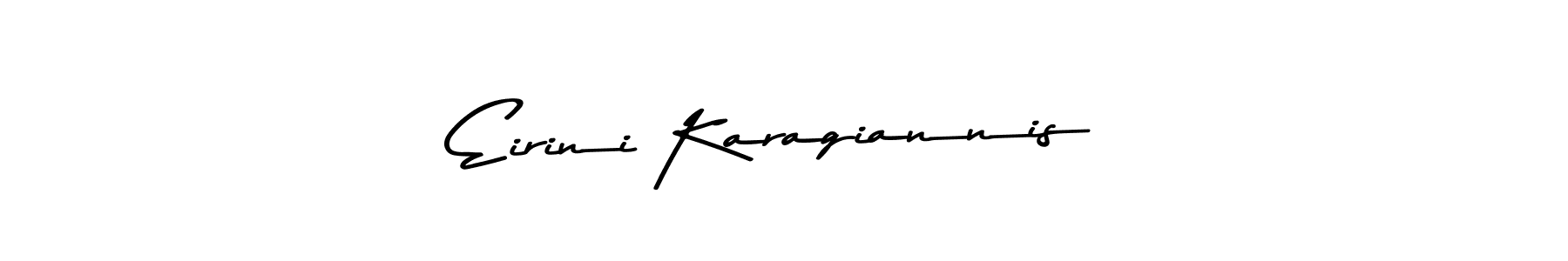 Asem Kandis PERSONAL USE is a professional signature style that is perfect for those who want to add a touch of class to their signature. It is also a great choice for those who want to make their signature more unique. Get Eirini Karagiannis name to fancy signature for free. Eirini Karagiannis signature style 9 images and pictures png