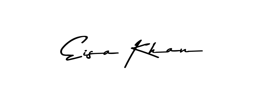 This is the best signature style for the Eisa Khan name. Also you like these signature font (Asem Kandis PERSONAL USE). Mix name signature. Eisa Khan signature style 9 images and pictures png