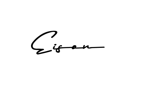 Similarly Asem Kandis PERSONAL USE is the best handwritten signature design. Signature creator online .You can use it as an online autograph creator for name Eison. Eison signature style 9 images and pictures png